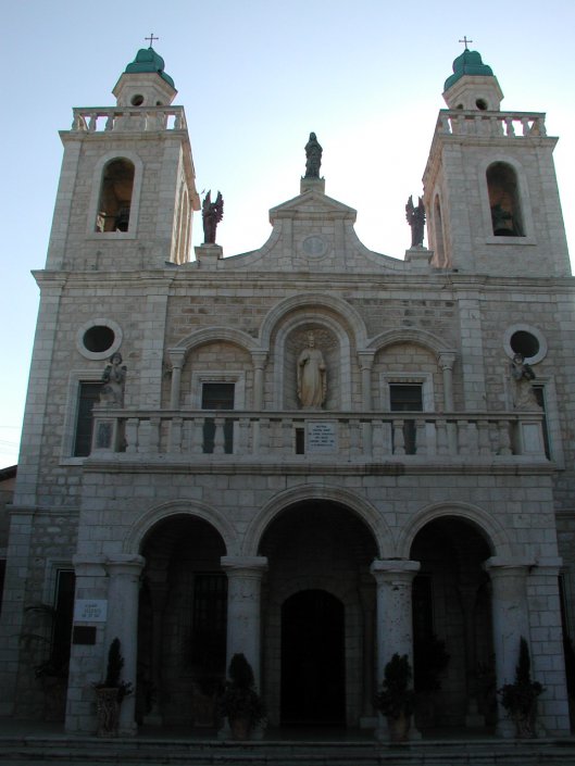 Kna Galilejsk - kostel