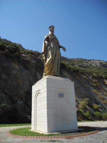 Socha Panny Marie na cest k Meryem Ana Evi