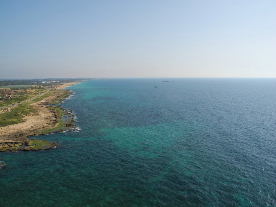 Rosh Hanikra u Libanonskch hranic