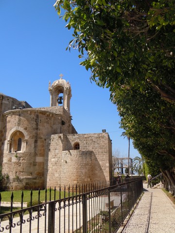 Byblos - kostel sv. Jana Ktitele