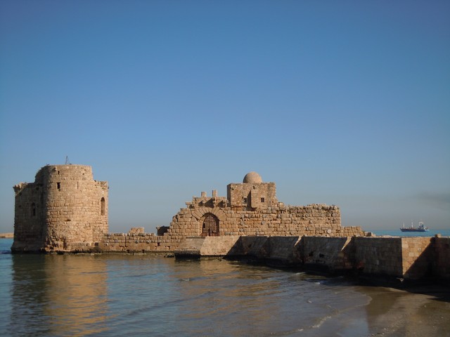Sidon - tet nejvt msto v Libanonu (Mosk hrad)