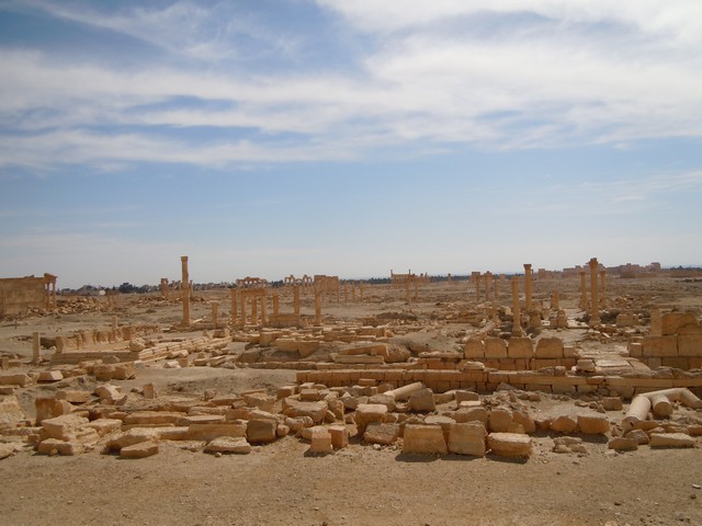 Archeologick nalezit v Palmye