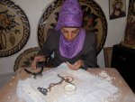Madaba - výroba mozaiek