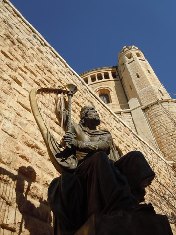 Sion - socha krále Davida