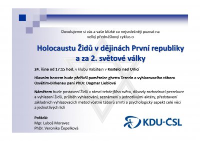 Zveme vs na velk pednkov cyklus o Holocaustu id