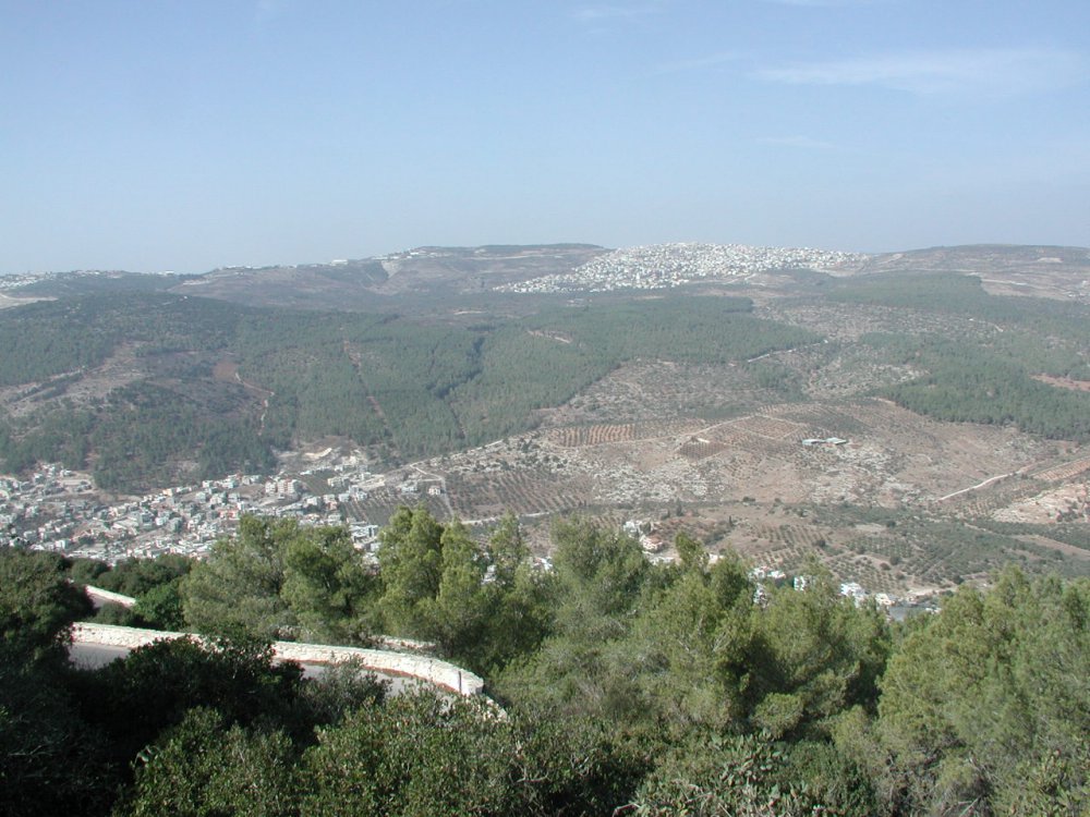 Pohled z hory Tábor