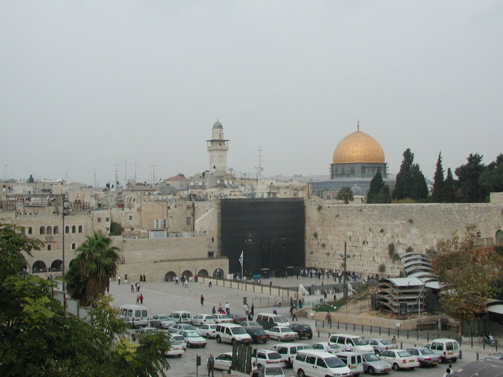Jeruzalém: v blízkosti Zdi nářků a Chrámového nádvoří